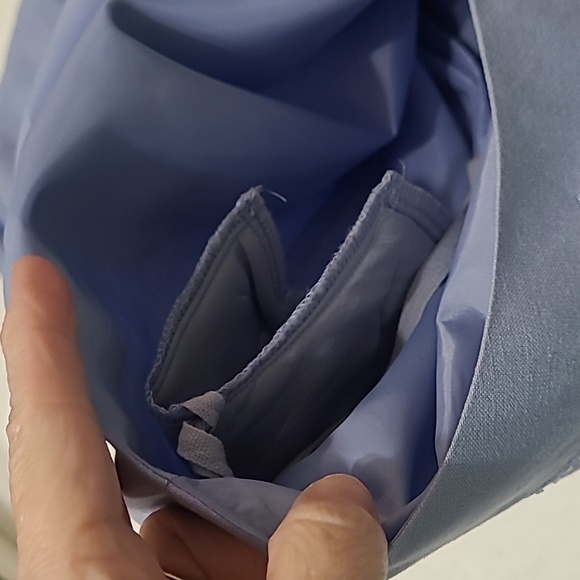 Jessica Howard Periwinkle Linen blend Dress with embroidery & beadwork size 24W - Picture 11 of 13